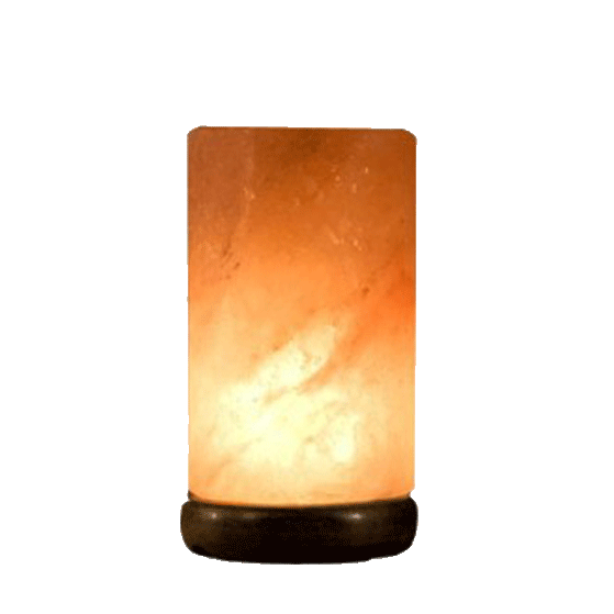 Cylinder salt lamp