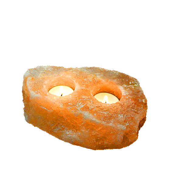 Natural Shape 2 Holes Candle-Tealight Holder